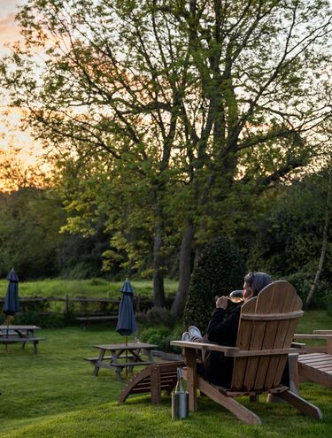 Open garden